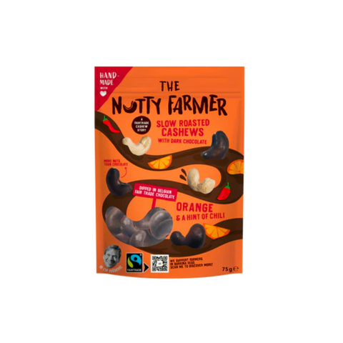 Dark chocolate, orange and chilli nuts | The Nutty Farmer