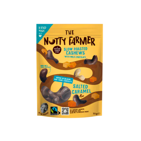 Milk chocolate and salted caramel nuts | The Nutty Farmer